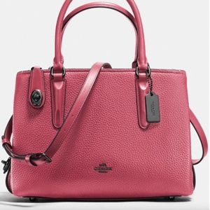 Coach Brooklyn 28 Dark Cherry